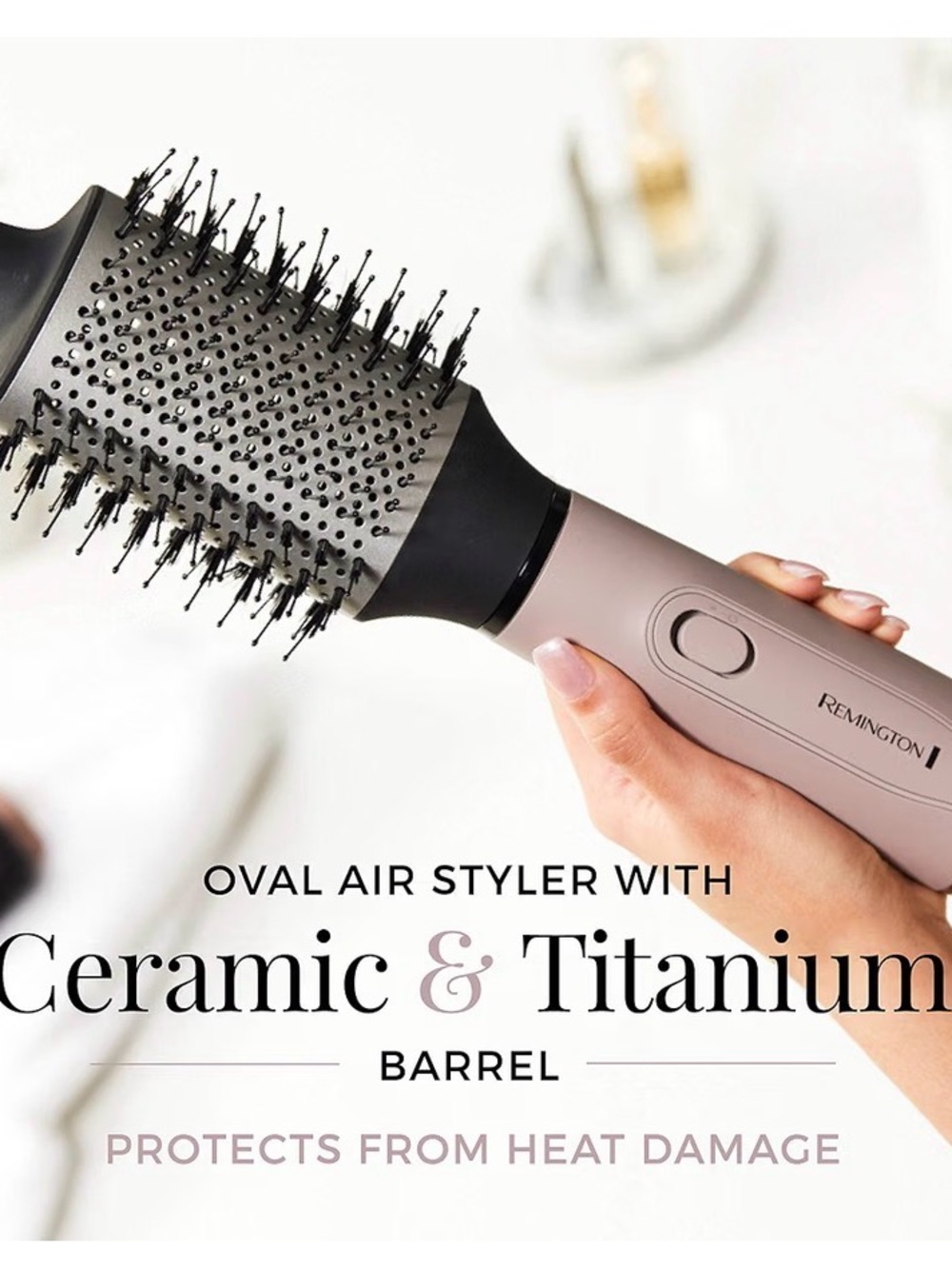 Brand New - Remington Pro Rose Gold and Black Hot Air Brush